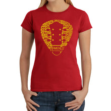 Load image into Gallery viewer, Guitar Pick Genres - Women's Word Art T-Shirt