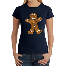 Load image into Gallery viewer, Gingerbread - Women's Word Art T-Shirt