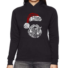 Load image into Gallery viewer, Santa Pics - Women's Word Art Hooded Sweatshirt