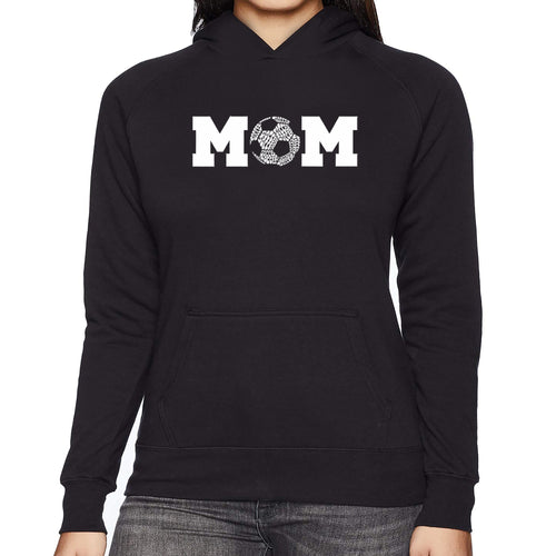 Soccer Mom - Women's Word Art Hooded Sweatshirt