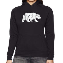 Load image into Gallery viewer, Yosemite Bear - Women's Word Art Hooded Sweatshirt