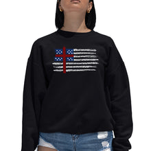 Load image into Gallery viewer, UNDERGOD - Women's Word Art Crewneck Sweatshirt