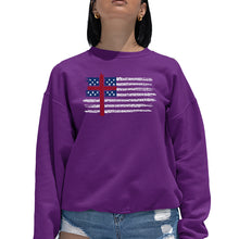 Load image into Gallery viewer, UNDERGOD - Women's Word Art Crewneck Sweatshirt