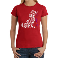 Load image into Gallery viewer, Dog Leash - Women's Word Art T-Shirt