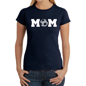 Soccer Mom - Women's Word Art T-Shirt