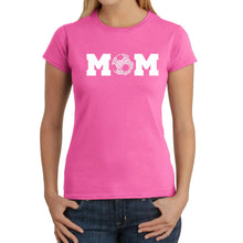 Load image into Gallery viewer, Soccer Mom - Women&#39;s Word Art T-Shirt