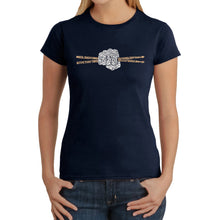 Load image into Gallery viewer, Drum Sticks - Women's Word Art T-Shirt