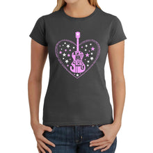 Load image into Gallery viewer, It's A Love Story - Women's Word Art T-Shirt
