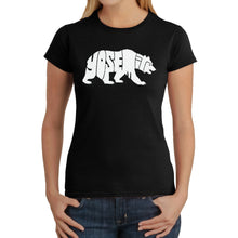 Load image into Gallery viewer, Yosemite Bear - Women's Word Art T-Shirt