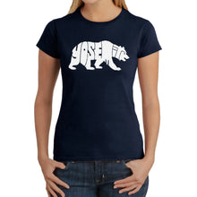 Load image into Gallery viewer, Yosemite Bear - Women's Word Art T-Shirt