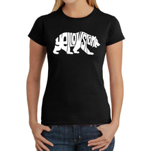 Load image into Gallery viewer, Yellowstone Bear - Women's Word Art T-Shirt