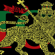 Load image into Gallery viewer, Women&#39;s Plus Size Word Art V-Neck - Zion - One Love