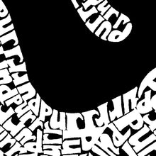 Load image into Gallery viewer, Stretching Cat - Women&#39;s Plus Size Word Art T-Shirt