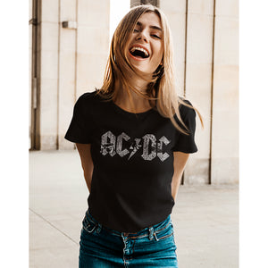 AC/DC - Women's Word Art T-Shirt
