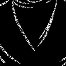 Load image into Gallery viewer, Women&#39;s Plus Size Word Art T-shirt - POSITIVE WISHES