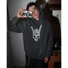 Load image into Gallery viewer, Heavy Metal Genres - Men&#39;s Word Art Hooded Sweatshirt