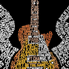 Load image into Gallery viewer, Women&#39;s Plus Size Word Art Tank Top - LYRICS TO FREEBIRD