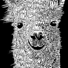 Load image into Gallery viewer, Women&#39;s Plus Size Word Art V-Neck - Llama