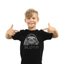 Load image into Gallery viewer, Sloth - Boy&#39;s Word Art T-Shirt