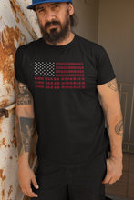 Load image into Gallery viewer, God Bless America - Men&#39;s Word Art T-Shirt