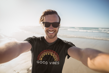 Load image into Gallery viewer, Good Vibes - Men&#39;s Word Art T-Shirt