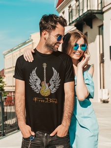 LYRICS TO FREEBIRD - Men's Word Art T-Shirt