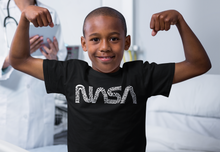 Load image into Gallery viewer, Worm Nasa - Boy&#39;s Word Art T-Shirt