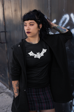 Load image into Gallery viewer, BAT BITE ME - Women&#39;s Word Art T-Shirt