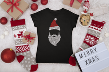 Load image into Gallery viewer, Santa Claus  - Women&#39;s Word Art T-Shirt