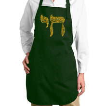 Load image into Gallery viewer, Chai - Full Length Word Art Apron