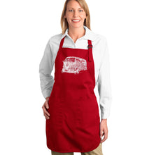 Load image into Gallery viewer, THE 70&#39;S - Full Length Word Art Apron