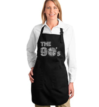Load image into Gallery viewer, 90S - Full Length Word Art Apron