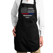 Load image into Gallery viewer, American Woman  - Full Length Word Art Apron