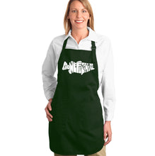 Load image into Gallery viewer, Bass Gone Fishing - Full Length Word Art Apron