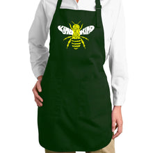 Load image into Gallery viewer, Bee Kind  - Full Length Word Art Apron