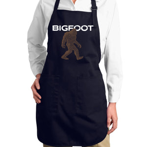 Bigfoot - Full Length Word Art Apron