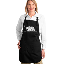 Load image into Gallery viewer, California Dreamin - Full Length Word Art Apron