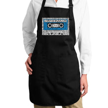 Load image into Gallery viewer, 80s One Hit Wonders  - Full Length Word Art Apron