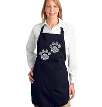 Load image into Gallery viewer, Cat Mom - Full Length Word Art Apron
