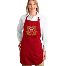 Load image into Gallery viewer, Coast Guard - Full Length Word Art Apron