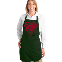 Load image into Gallery viewer, Crazy Little Thing Called Love - Full Length Word Art Apron