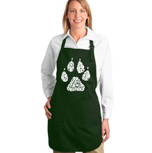 Load image into Gallery viewer, Dog Mom - Full Length Word Art Apron