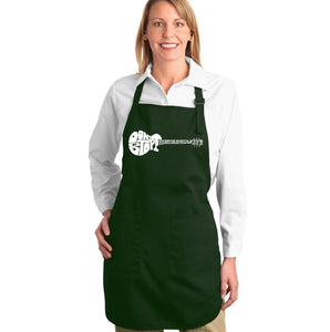 Don't Stop Believin' - Full Length Word Art Apron