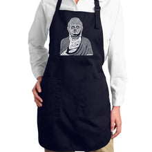 Load image into Gallery viewer, Buddha  - Full Length Word Art Apron