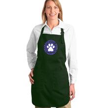 Load image into Gallery viewer, Gandhi&#39;s Quote on Animal Treatment - Full Length Word Art Apron