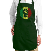 Load image into Gallery viewer, Get Up Stand Up  - Full Length Word Art Apron