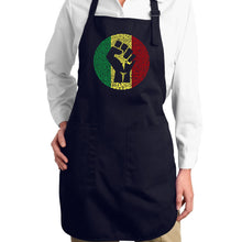 Load image into Gallery viewer, Get Up Stand Up  - Full Length Word Art Apron