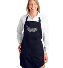 Load image into Gallery viewer, Humpback Whale - Full Length Word Art Apron