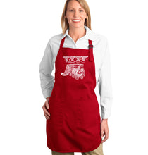 Load image into Gallery viewer, King of Spades - Full Length Word Art Apron