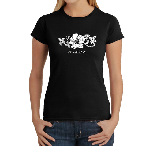 ALOHA - Women's Word Art T-Shirt